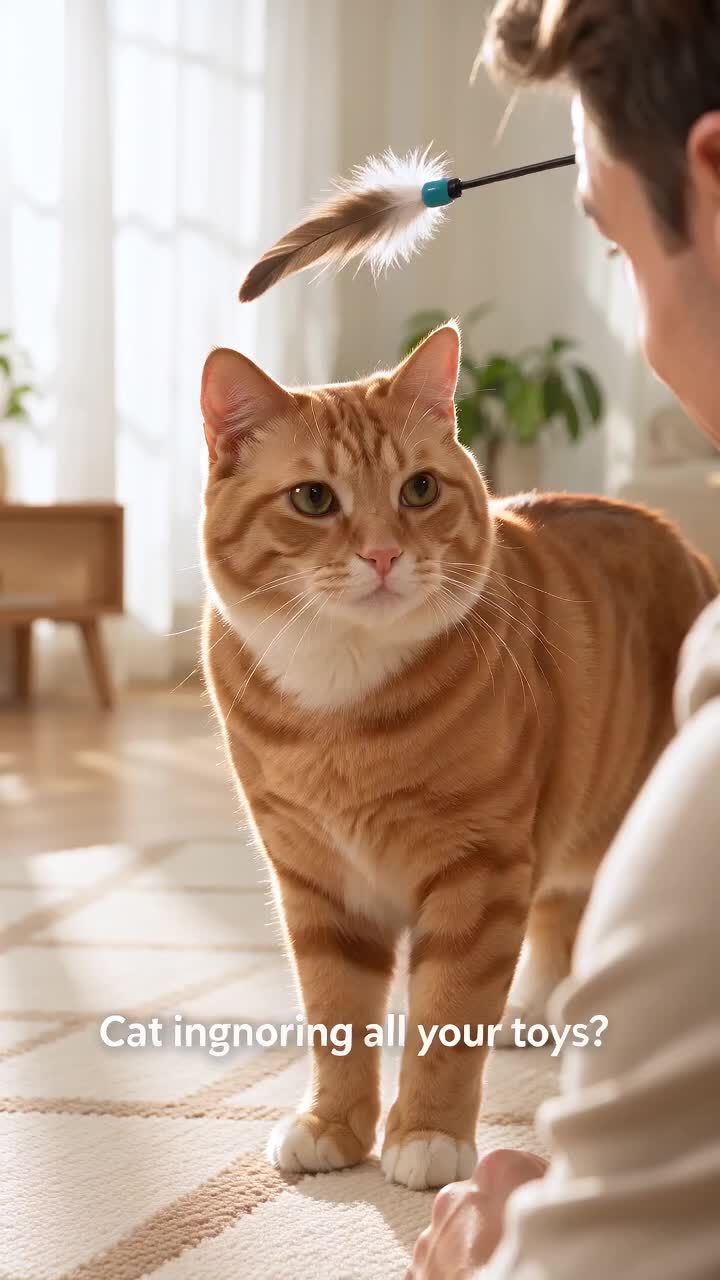 Cat attacking your ankles? Redirect that chaos with a rolling LED cat ball toy. #CatTok #CatsOfTikTok #CatLovers #CatParent #CatToy #SmartCatToy #InteractiveCatToy #AutomaticCatToy #CatEnrichment #IndoorCats #PetProducts #TikTokShopFinds