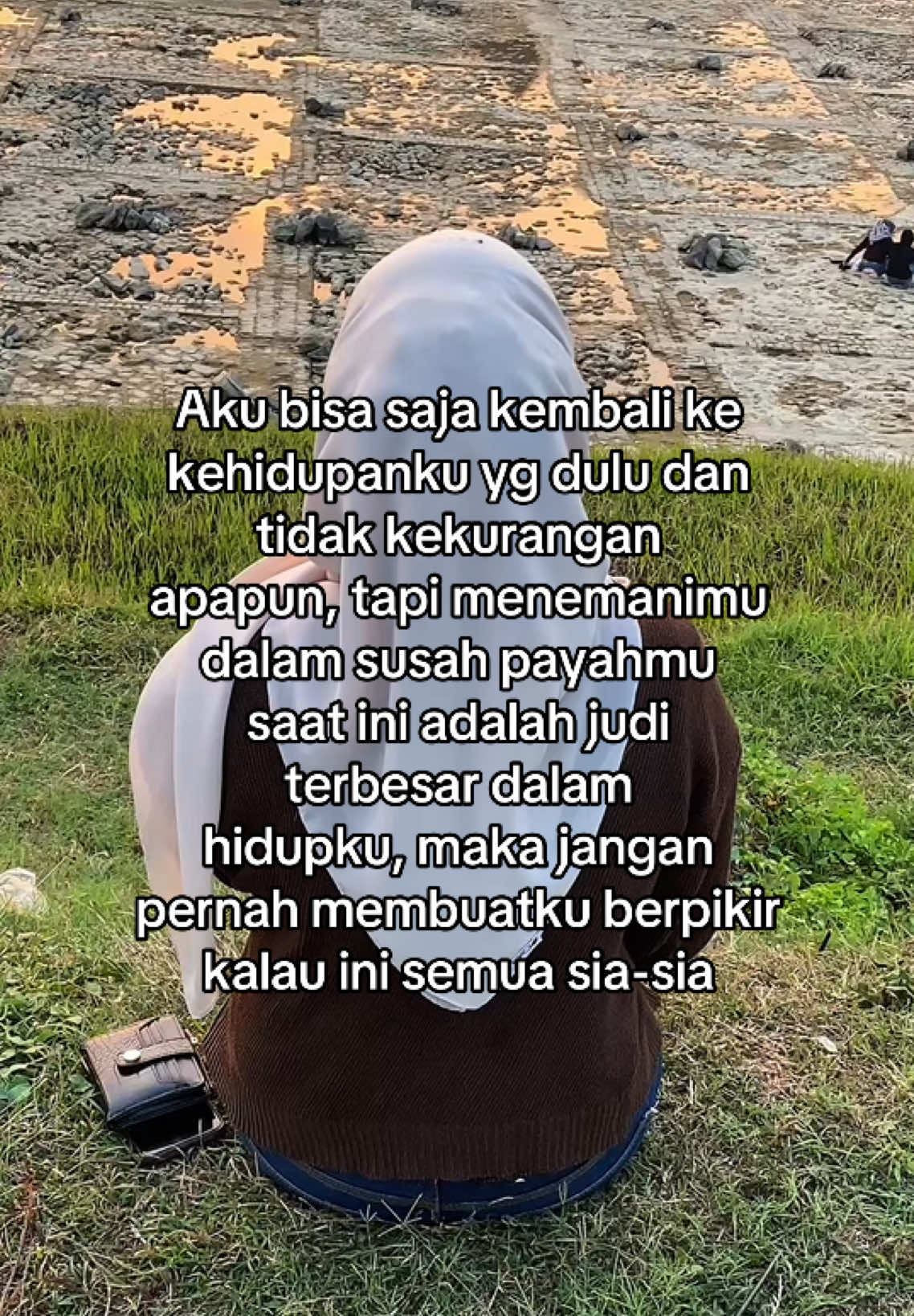 Bahkan jika kamu berhasil menemani laki-laki berproses belum tentu kalo kamu jadi pilihannya di kemudian hari #fyp#foryou#fypage 