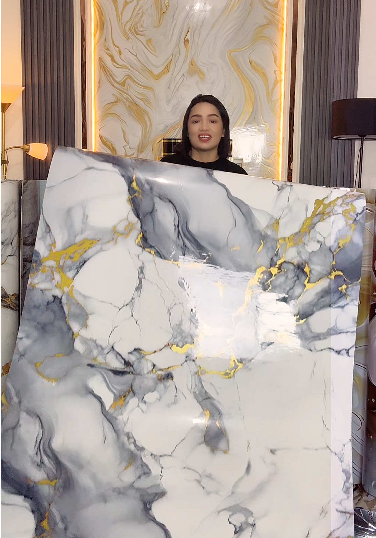 Membalas @adzkiya thalitha Al-Husna gak kak, belinya di keranjang kuning Video ini ya. #wallpapermarmer #rumahminimalis #dekorasirumah #gajiansale #promoguncang77 