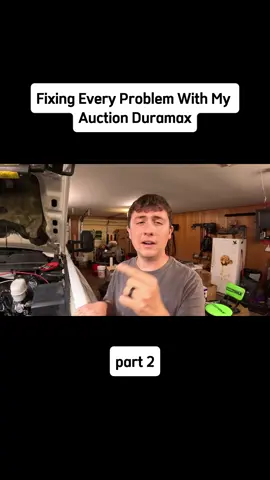 Fixing Every Problem With My Auction Duramax 🔧	#TruckLife #GarageLife #CarTok