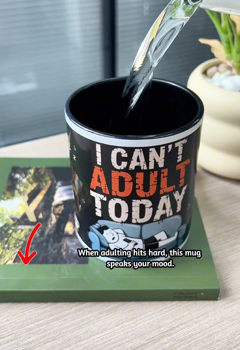When adulting hits hard, this mug speaks your mood. #DeallsforYouDays#ICantAdultToday #funnymug #workhumor #coffeemug 