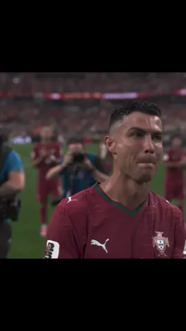 Ronaldo crying today 💔🥺 #ronaldo #crying #sadedit #portugal #worldcup | Portugal knocked out | Ronaldo sad today