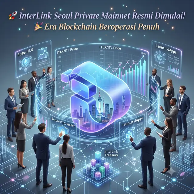 🚀 InterLink Seoul Private Mainnet dimulai 🎉 Era baru dimulai 🔐 Amankan ITLX 💎 Stake ITLG → ITL 🛠️ dApps & Token Bisnis 🤝 Sebarkan ITL ⚙️ Perluas validator 🏢 Adopsi bisnis 🌍 Fokus utilitas nyata 🚀 Mainnet baru permulaan. Mari bangun InterLink bersama #interlink #ITLG #ITL  #InterLinkSeoulPrivateMainnet 
