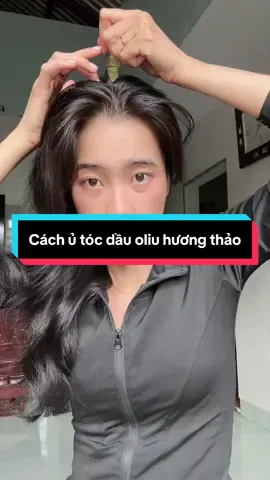 Cách ủ tóc với dầu oliu hương thảo#ngadangchamtoclai #chamsoctoc #utoc #huongthao 