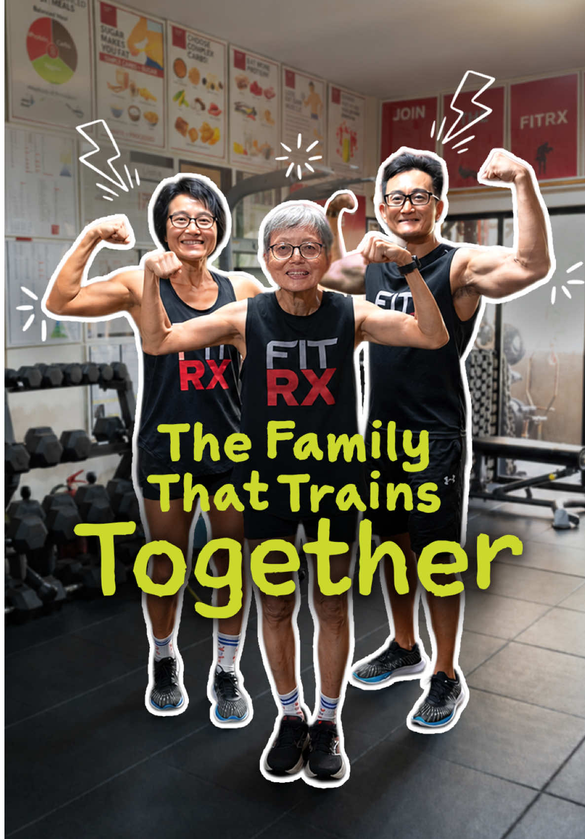 POV: Your kids accidentally become your gym buddies. 😂💪 Today, Charlotte is known as Pull-Up Grandma. But her family knows the real strength isn't fitness - it's showing up for each other every day. ❤️ #familiesforlife #familyfestsg #familybeginswithme #sgtiktok 