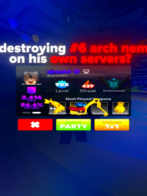 speahr is buns 🤣 #robloxrivals #foryoupage #fypppppppppppppppp #roblox #fyp