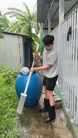 Thay vì mua robot 20củ thì em lau bằng cây lau tự vắt này sạch hơn nhiều #vuhoang #xuhuong 