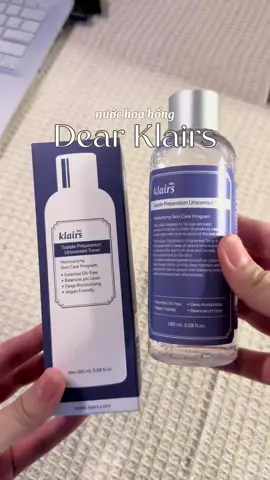 Toner quốc dân hot hit 1 thời #toner #klairs #skincare #unboxing 