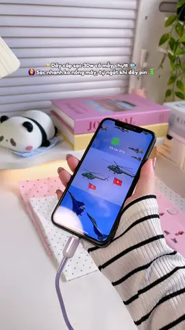 Dây cáp sạc nhanh 30w #daycapsac #daysacdienthoai #daysacnhanh #sacnhanhiphone #sacnhanh30w  