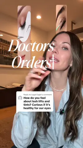 Replying to @Legal Eagle I love a lash lift and tint for a special occasion. I’m probably gonna do one before my summer trip but it’s like a once or twice a year thing for me as an ophthalmologist #doctorsoftiktok #eyelashes #lashlift #lashtint 