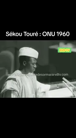 🗺️🇬🇳🌍 Discours du Président Ahmed Sékou Touré à l'ONU en Octobre 1960  📍L'Assemblée générale accueille le débat général de la 896e séance plénière de la 15e session. #SékouTouré #rvdtv_archives #onu #Afrique 