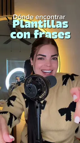 Dónde encontrar plantillas con frases  #tips #tiktoktips 
