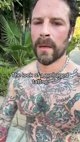 New tattoos look awesome when their bright and crispy but there’s something just OG with the look of a well aged and settled in Tattoo who’s with me? #tattoo #tattootiktok #tattooideas #inked #tattoodesign 