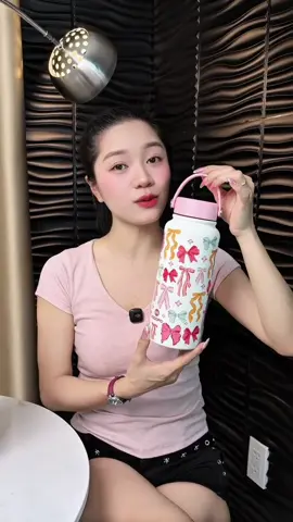 Bình giữ nhiệt dễ thương #duonghottrend #modofo #binhgiunhiet #binhdungnuoc #binhgiunhietcute 
