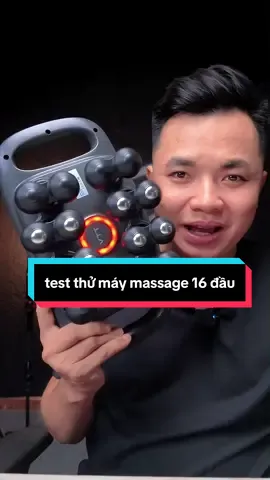 Test thử máy massage 16 đầu #review #kienreview 