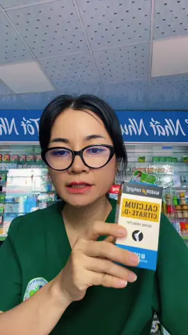 Calcium citrat hộp 60 viên #suckhoephunu #phunu30plus #tiktokviral #calci 