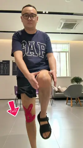 Why not try this knee tape?Fix it now.#tiktokshopdealsforyoudays #sports #kneebrace 