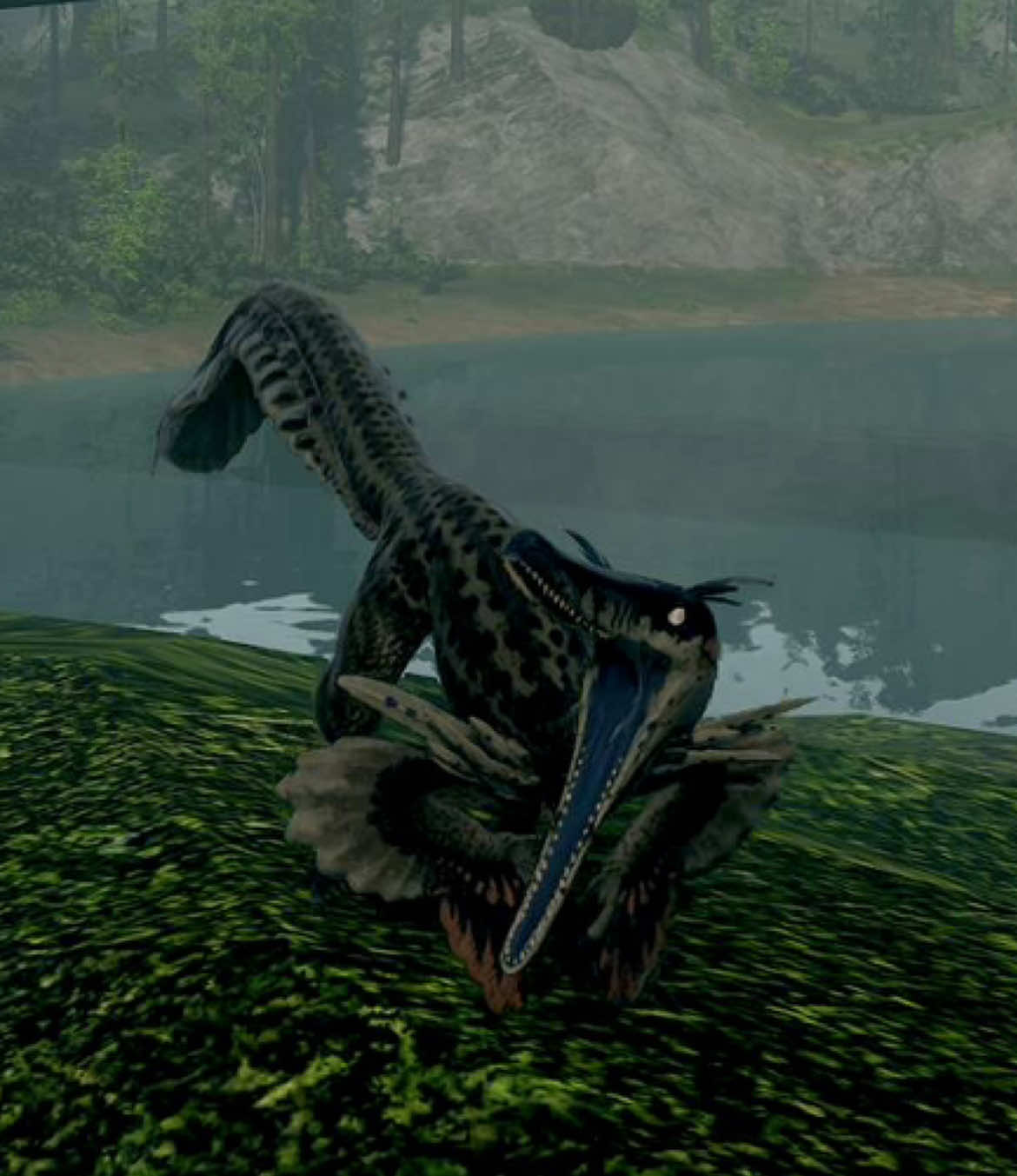 New mechanics - Hill Sliding on Hordtest | The Isle #theisle #austro #evrima 