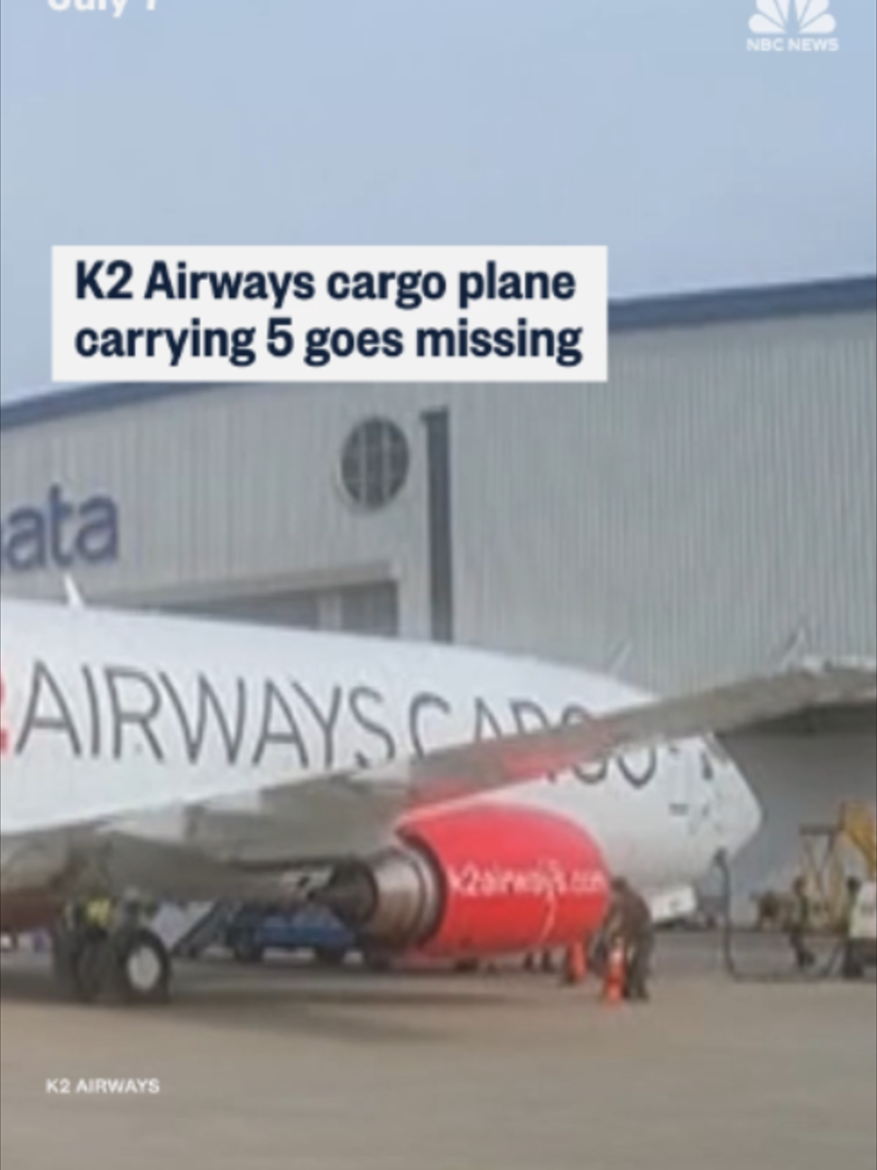 A cargo plane with five crew members aboard went missing off the Pakistani port of Karachi after rapidly descending and losing contact with air traffic controllers on a flight from United Arab Emirates, officials said.