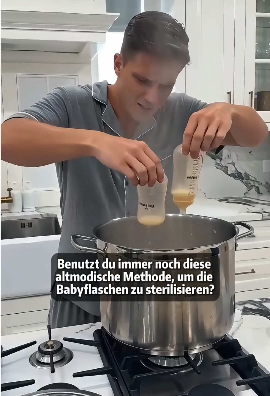 Denkst du, es ist sauber? Tatsächlich sind die Bakterien immer noch da. #Baby bottle sterilizer #Grownsy #babymom ##babymoments 