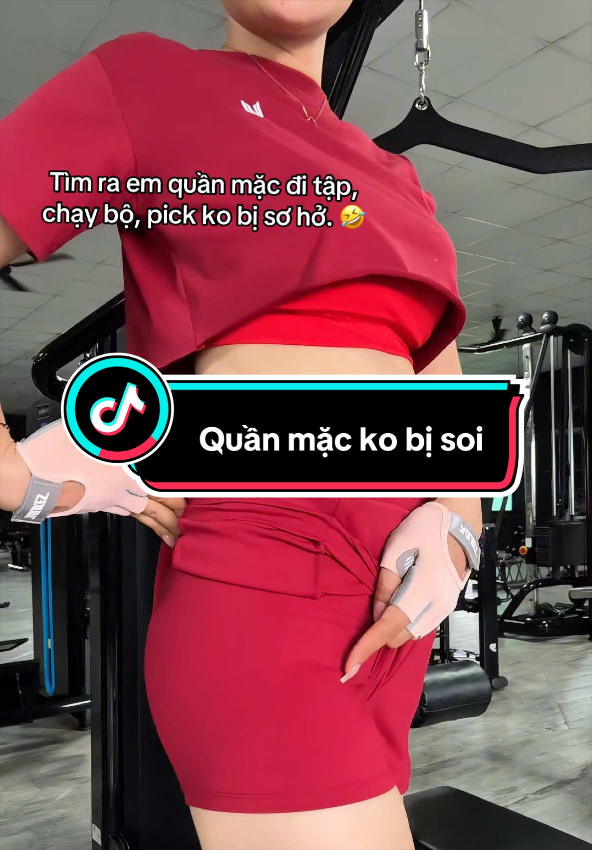 Quần này ko sợ lộ gì luôn. #sports #gym #quantapgym #outfitgym #quanthethaonu 