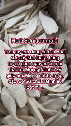Thời tiết ẩm ương, làm ngay bát canh sườn hầm hoài sơn nóng hổi bồ.i b.ổ cho cả nhà thôi mọi người ơi! 🍲✨Hoài sơn loại 1 củ dày, nhiều bột, thơm nhẹ chuẩn vị thực dưỡng. Món này từ em bé đến ngư.ời lớn tuổi ăn đều rất hợp, giúp giữ ấm bụng và hỗ trợ tjêu hó.a cực t.ố.t trong những ngày giao mùa.Cả nhà muốn m.u.a hoài sơn chuẩn xịn, không tẩy trắng thì bấm vào giỏ hàng góc trái video của mình nhé! #hoaison #cumaikho #anngonmoingay #thichnauan #suckhoe 