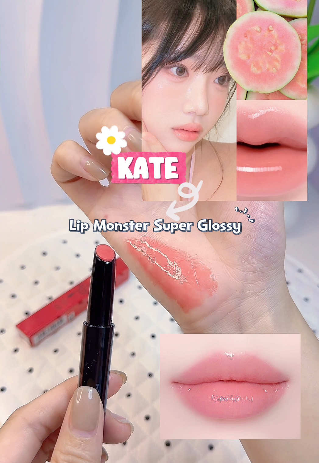 Son Bóng Đầu Vặn 1 Chiều KATE Lip Monster Super Glossy #katelipmonster #katelipmonstersuperglossy #katelipstick #lipmonstersuperglossy 