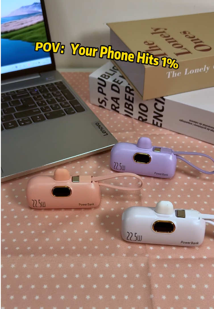 Don't Leave Home Without This.🧩🧩#TechTok #LifeHacks #GadgetLover #PowerBank #NoCableNeeded 