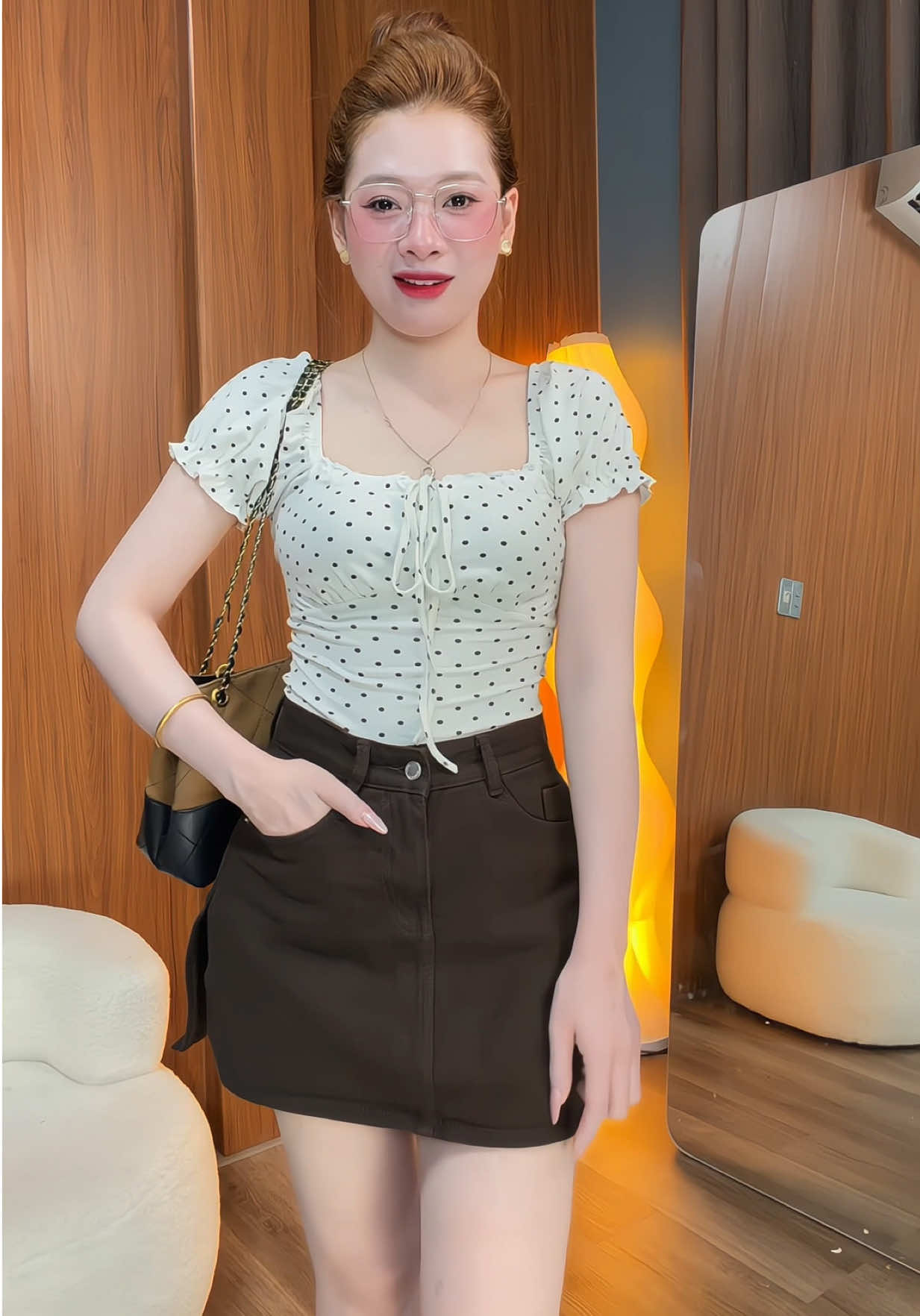 Chân váy xinh lắm #chanvay #reviewquanao #xuhuongtiktok 