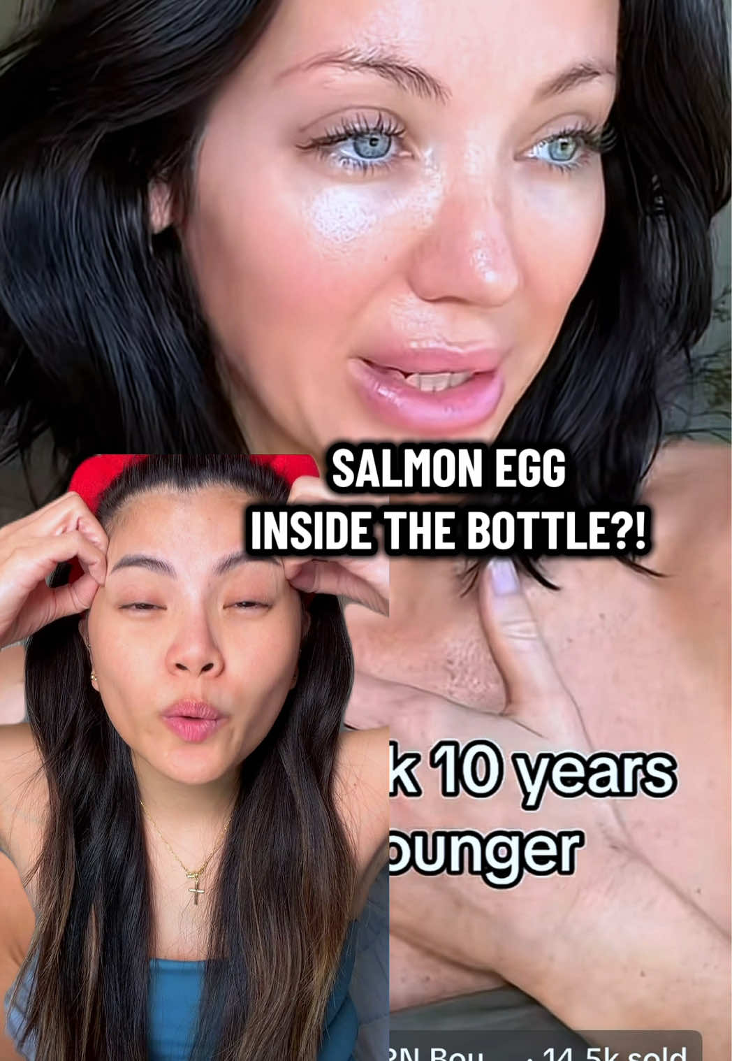 Salmon Egg inside the bottle?! This is by @FRANKLY GLOBAL PDRN BOUNCE BALL SERUM, and it’s like a Time Machine! 😅 #FranklySkinCare  #BounceBallSerum  #SalmonPDRN #KoreanSkincareRoutine  #Look10YearsYounger 