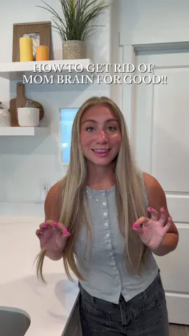 I FOUND THE CURE TO MOM BRAIN 🙂‍↕️ use code BAYBRETZING30 for $30 off your @Skylight Frame 🤍 #skylightpartner #mombrain #momlife #organization #musthave