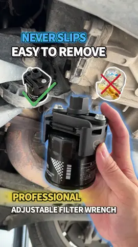 This isn’t just another wrench. Stop stressing over stuck filters—this little tool is the work secret you never knew about! #mechanichack #mechanic #carrepair #cartools #oilfilterwrench 