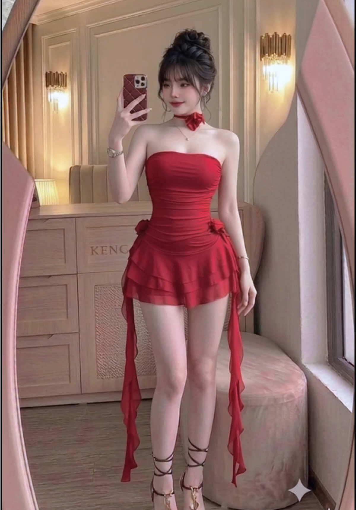 Đầm body tua rua#xuhuongtiktok #thoitrangtiktok #xuhuong 