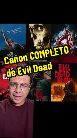 📌¿Sabías que Evil Dead tiene 24 películas en su canon? 😱 #evildead #canon #viernes13 #freddykrueger #themummy 