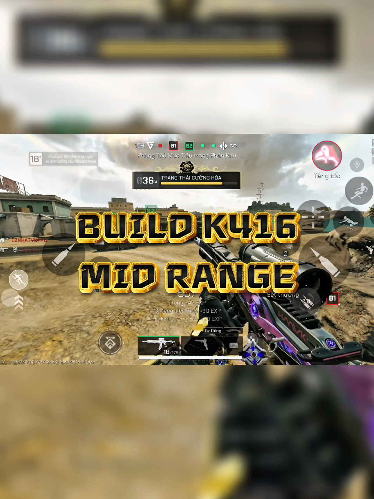 🔥Build K416 Mid Range x Subrosa 🔥 Build K416 ngon nhất Build K416 không giật Loadout K416 Delta Force Code K416 Delta Force Mobile #dacnhiemcontent #GarenaDeltaForceVN #garenadeltaforce #aolangdf #dacnhiemflexingMO 
