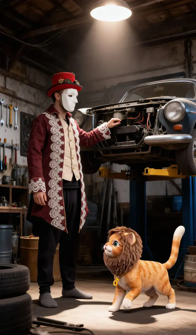 Un tour au garage