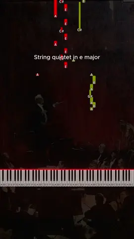 String quintet in e major #pianolesson #pianoman 