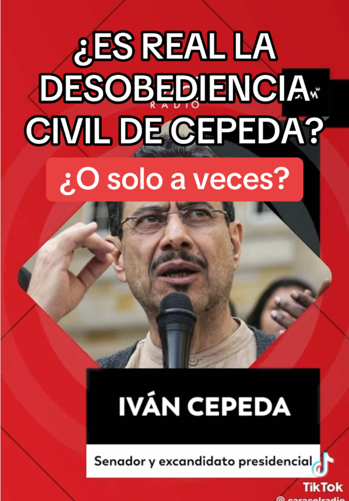 Me quedan muchas #dudas sobre la tal #desobediencia civil de @ivancepedacast y @Aida Quilcue respecto de la elección de @Abelardo De La Espriella y @José Manuel Restrepo Abondano #Elecciones2026 #Presidencia #notienesentido 