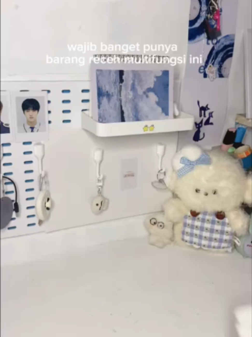 holder dinding multifungsi bikin rapi rumahh kamu