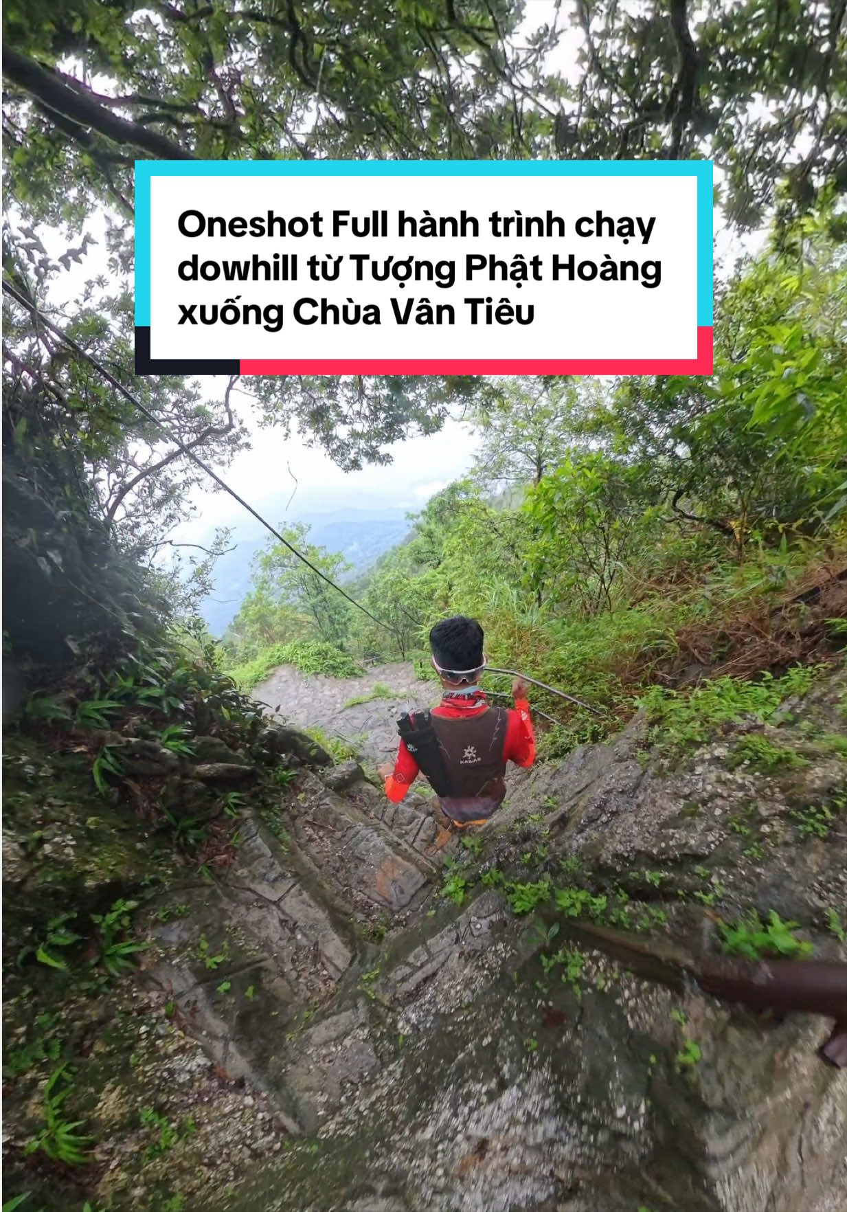 Oneshot Full hành trình chạy dowhill từ Tượng Phật Hoàng xuống Chùa Vân Tiêu của Hoàng Giang Lang Thang #hoanggianglangthang #dinhthiengyentu #chuadongyentu #downhill #viraltiktok 