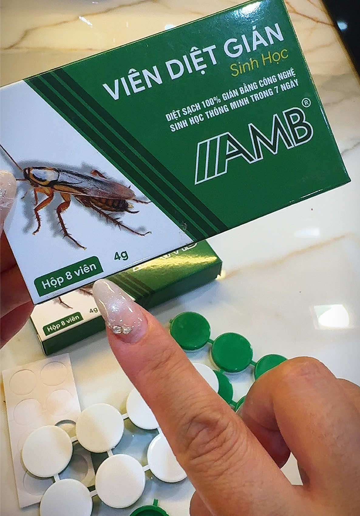 Viên Diệt Gián AMB#xuhuong #tienichgiadinh #viendietgian #viendietgiansinhhocamb #viendietgiansinhhoc 