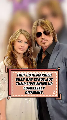 They both married Billy Ray Cyrus,but their lives ended up completely different. #celebrity #foryou#usa #fyp #celebritynews