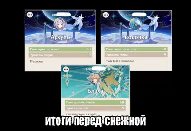 наши итоги 🥳 #рекомендации #итоги #геншин #genshin #GenshinImpact 