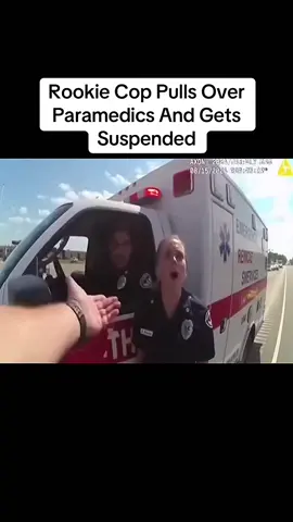 Rookie Cop Pulls Over Paramedics And Gets Suspended#story #storytime #stories 
