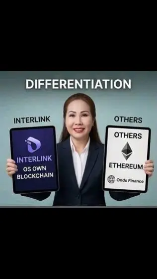 Sự Khác Biệt Giữa InterLink Và Mô Hình Truy Thống ​Hiện nay, khi một công ty muốn mã hóa tài sản, họ thường phải phụ thuộc hoàn toàn vào cơ sở hạ tầng của một bên thứ ba. Ví dụ điển hình là Ondo Finance, một dự án thực hiện mã hóa các tài sản tài chính trực tiếp trên mạng lưới Ethereum. ​Tuy nhiên, InterLink lại lựa chọn một lối đi hoàn toàn khác biệt và toàn diện hơn. Thay vì bắt doanh nghiệp phụ thuộc vào một nền tảng chia sẻ chung, InterLink định hướng cung cấp toàn bộ cấu trúc hạ tầng độc lập. Sự dịch chuyển này giúp doanh nghiệp tối ưu hóa hiệu suất vận hành và không bị giới hạn bởi bên thứ ba. ##ITL ###ITLG ###InterLink 