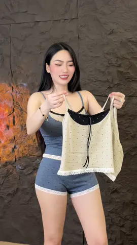 Set ngủ xinh iu #donguxinh #bomacnha #xuhuong 
