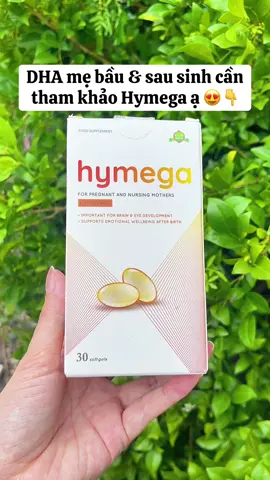 Hymega DHA mẹ bầy & sau sinh tin chọn #hymega #bimsuamegold #dhahymega #dhachobabau 