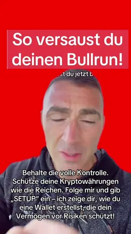 So machst du dir selber alles kaputt und versaust dir deinen Bullrun. Ich habe diese Fehler gemacht mit Bitcoin und Kryptowahrung also weiß ich, von was ich spreche aber ich möchte dich davor bewahren. Schau das Video bis zum Schluss An.#Kryptowährungen #Kryptowährung #krypto #Ethereum #Bitcoin