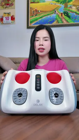 Máy massage chân Delax 80 điểm rung #maymassagechan #delax #dieulycssk 