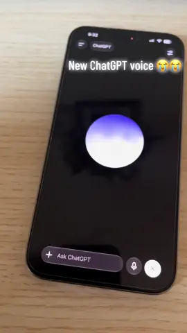 The new ChatGPT voice sound crazy 😭😭😂😂